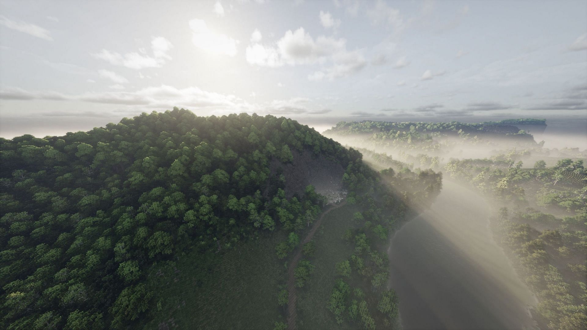 Players have used Conquest Reforged to create various custom maps that look great. (Image via Sportskeeda Gaming || Mojang Studios)